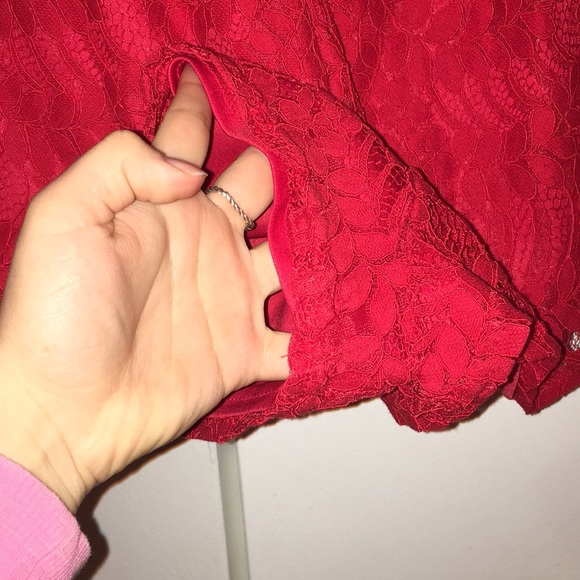 Francesca’s Red Romper - Picture 4 of 4